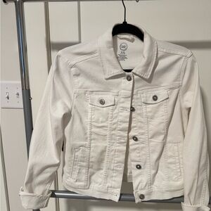 Wonder Nation Cream Denim Jacket